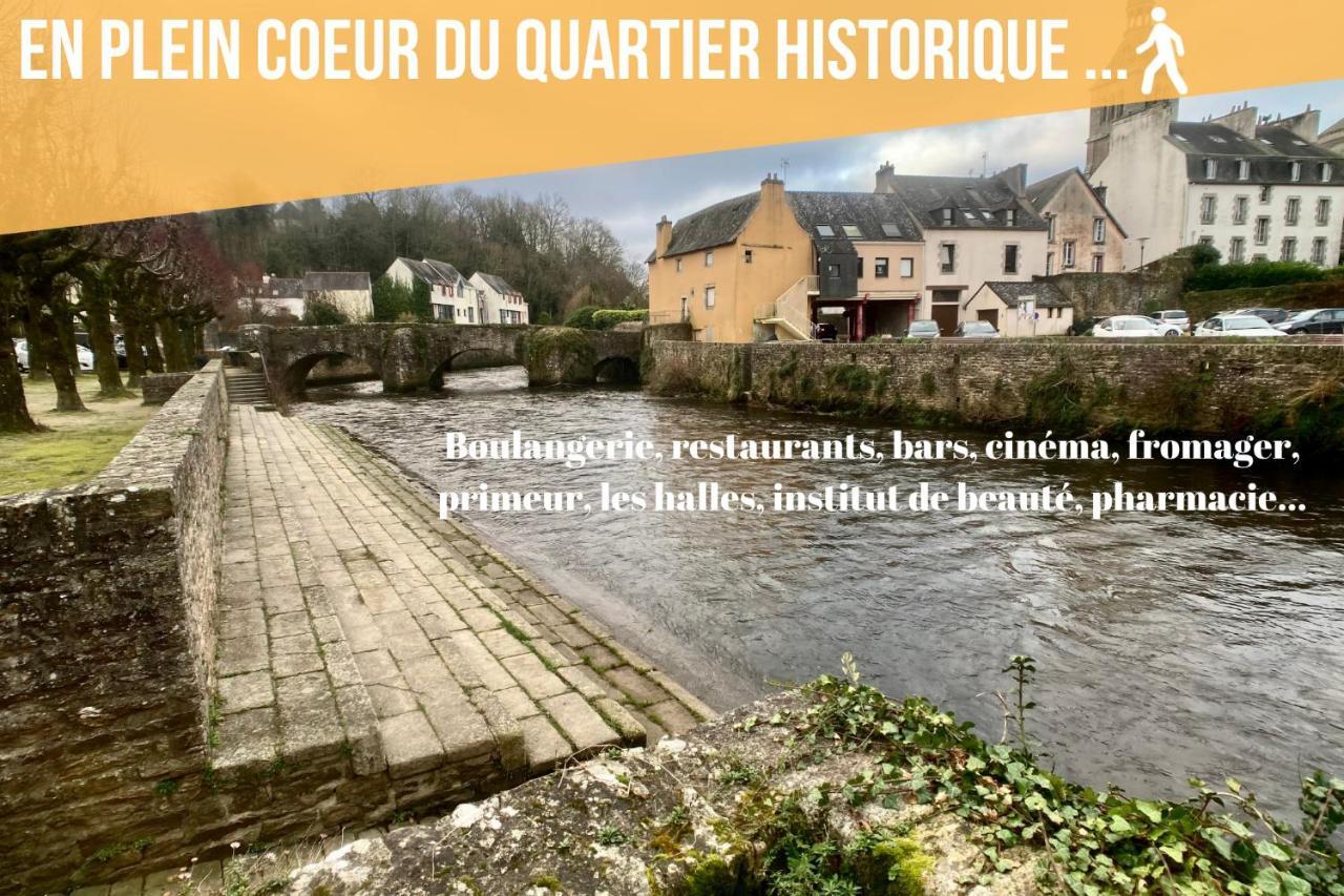 La Maison D'Alphonse, Charmante, Centre Historique 4-6Pers Quimperle Exterior photo